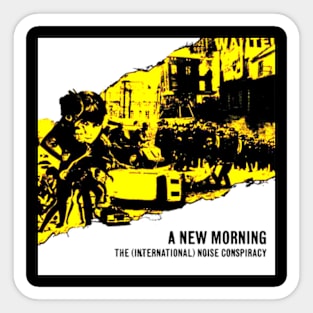 A New Morning, Changing Weather Punk Indie Throwback 2001 Sticker